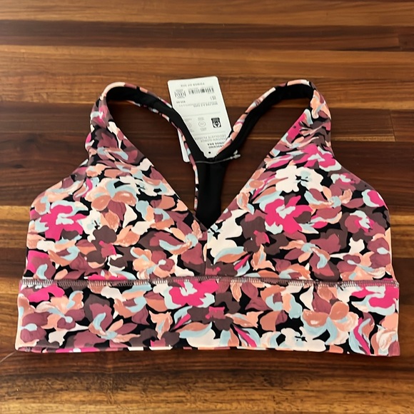 Athleta Transcend Plunge Sports Bra A-C Size S NWT - Picture 6 of 9